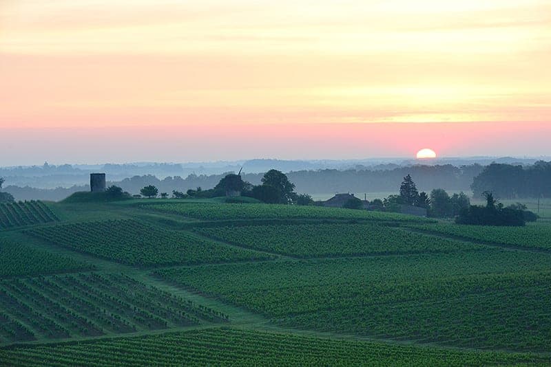 Château Roquefort — Sunset