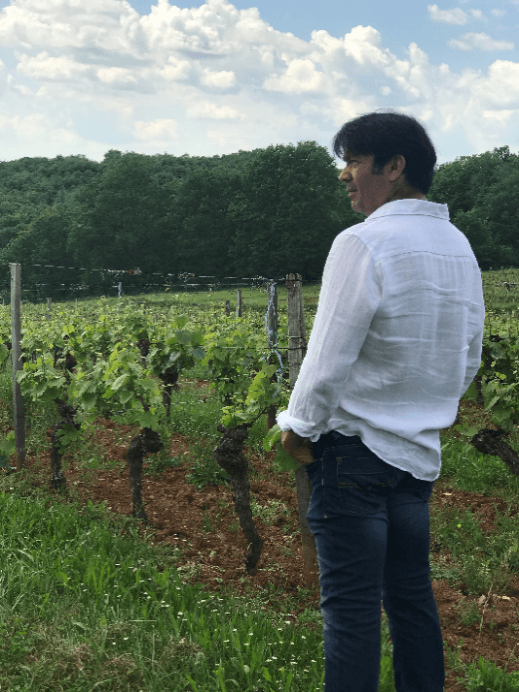 Sebastien Dauliac (owner and winemaker of Domaine Capelanel)